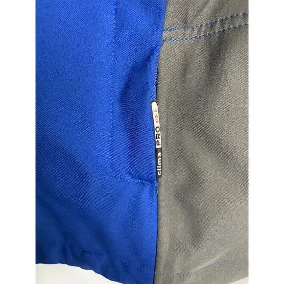 SALOMON CLIMA PRO Sample 2 Piece Ski Snowboard Jacket Coat Blue Grey Large - Picture 3 of 11